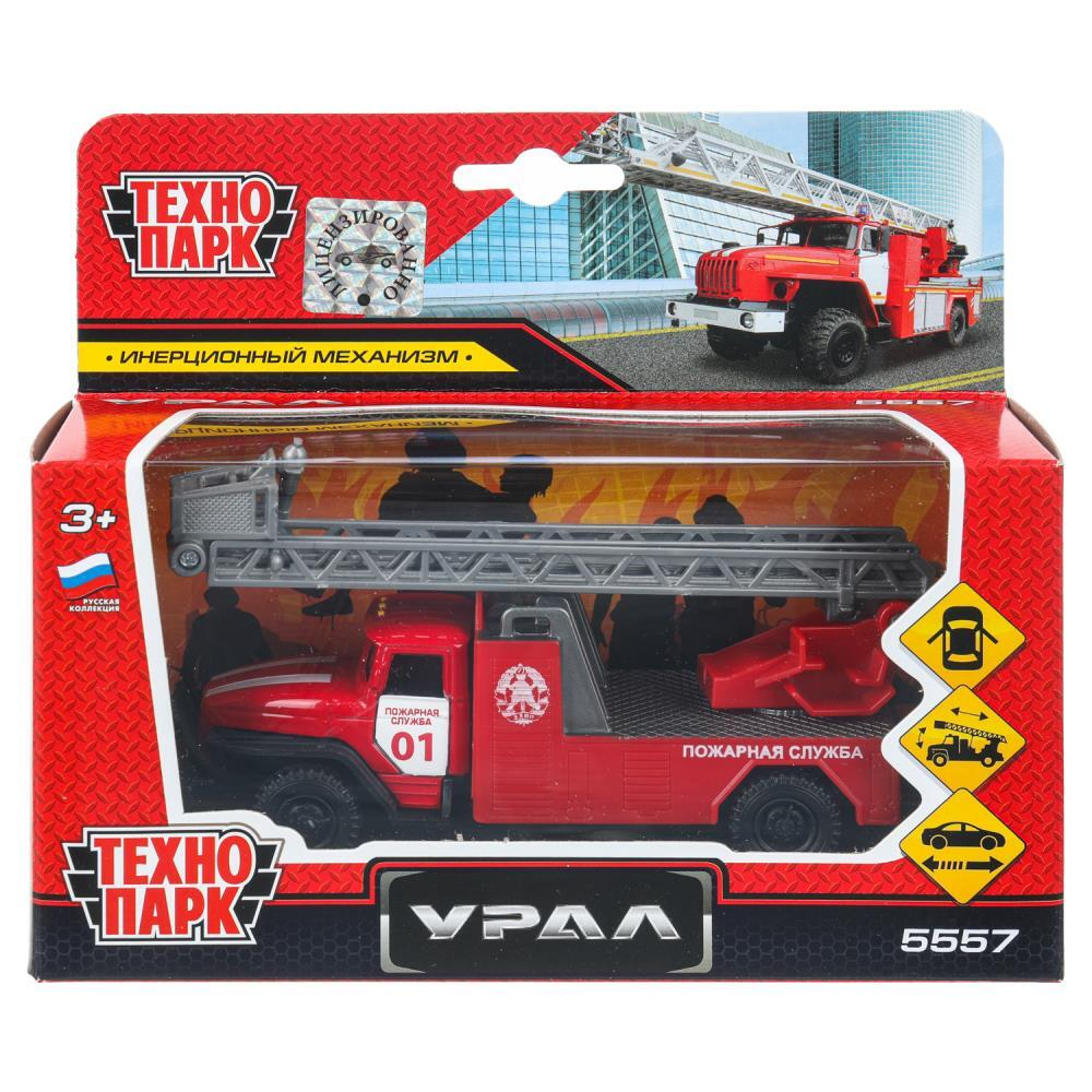 Модель УРАЛ Пожарная, 12 см, откр.двери