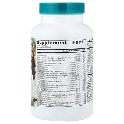 Source Naturals, Life Force® Multi, мультивитаминная добавка для женщин, 90 таблеток