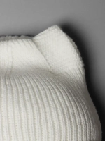 Шапка для девочки на осень с ушками