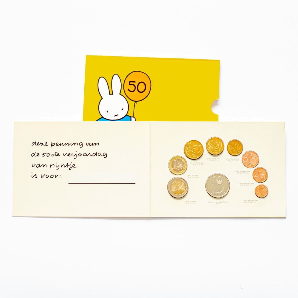 Netherlands 2005 Miffy 50 Years Coin Set