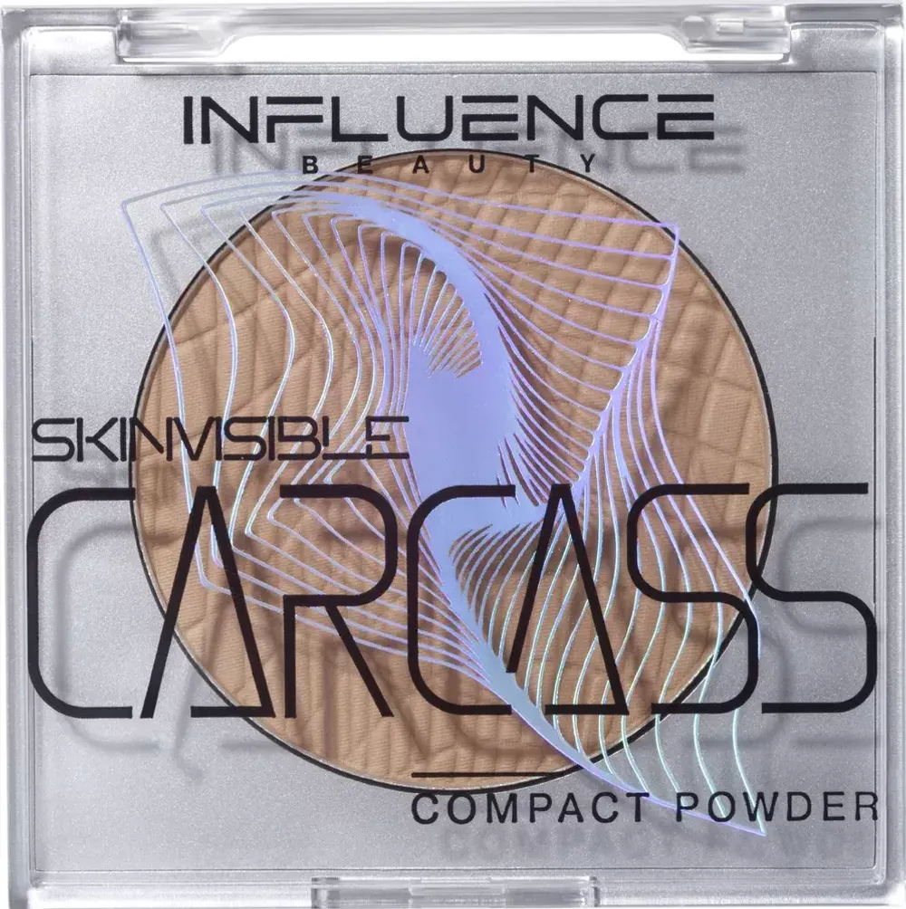 Пудра компактная Influence Beauty Skinvisible Carcass - 04