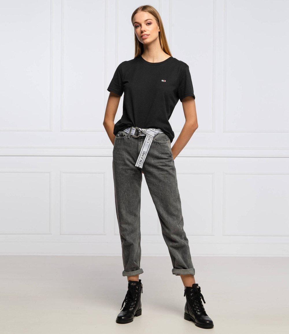 футболка Tommy Jeans - черный(DW0DW09198)