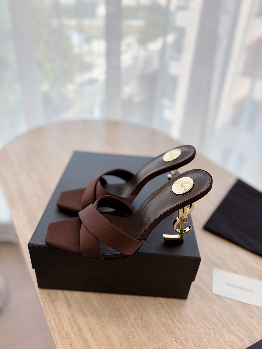 Saint Laurent Mules