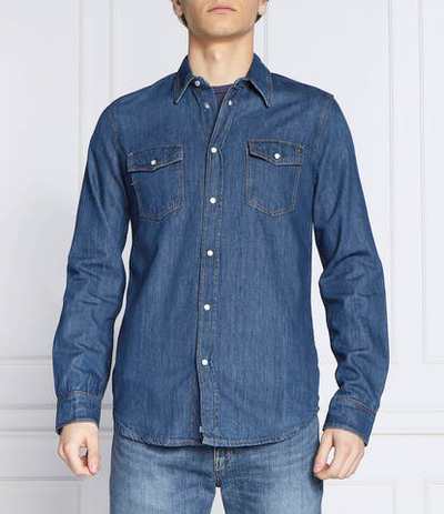 рубашка Hammond Pepe Jeans London - темно-синий(PM307509VT1)