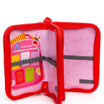 Пенал 2 отделения Alingar, искусственный мех, молния, 115 х 190 мм, "Леопард", леопардовые пятна