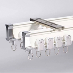 Изогнутый потолочный карниз для штор, алюминий