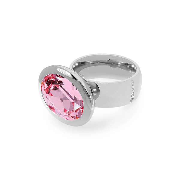 Кольцо Qudo TIVOLA big S light rose 17.8 мм 632103/17.8 R/S размер 17,8