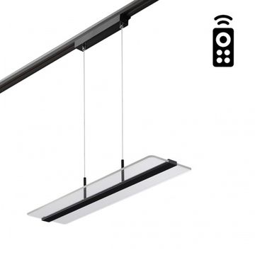 Трековый однофазный подвесной светодиодный светильник 358996 черный Iter Novotech