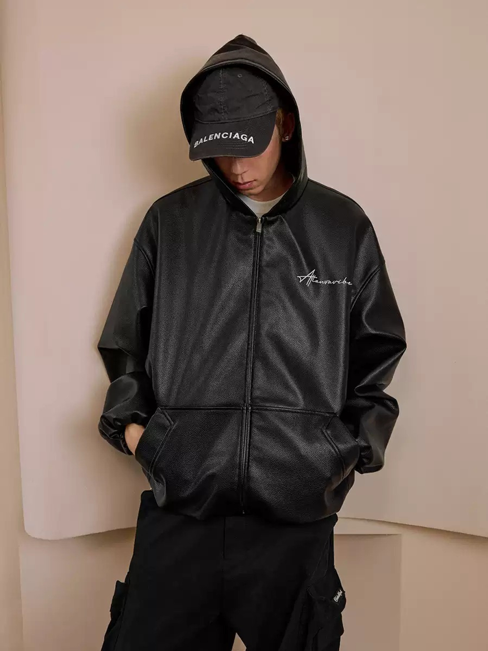 Кожаная куртка HARSHandCRUEL "Atlanta Vibe" Leather Jacket