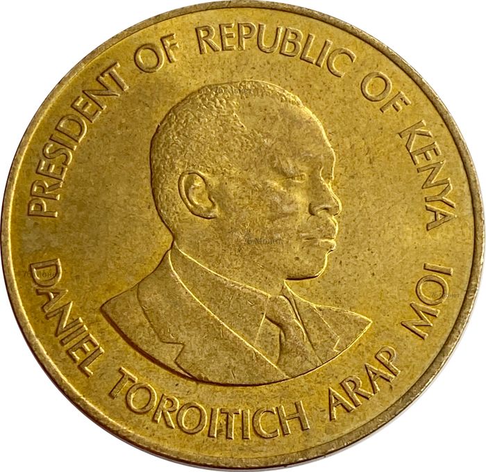 10 центов 1978-1991 Кения XF-AU