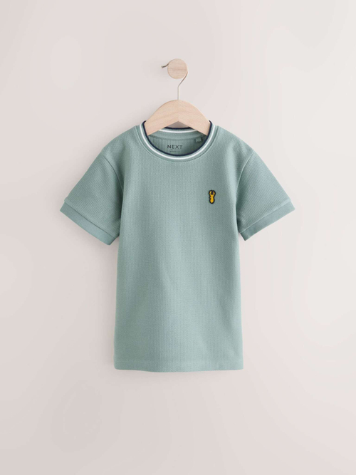 Футболка для мальчика Next E66-200, 3 шт., Синий, Молочный, Зеленый
