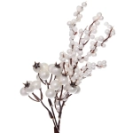 Ветка декоративная «Снежное утро» 33 см
