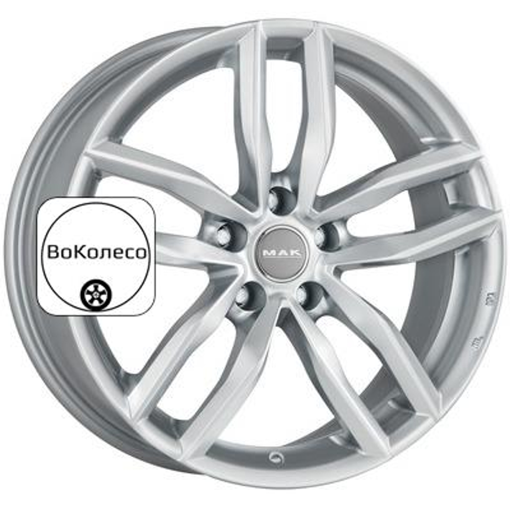 8x18/5x112 ET28 D66,45 Sarthe Silver MAK