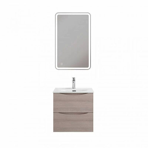 Тумба с раковиной BelBagno MARINO-CER-MINI-500-2C-SO-RG-P Rovere Grigio