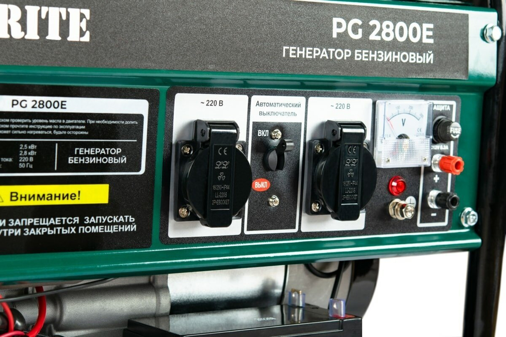 Генератор бензиновый FAVOURITE PG 2800E 2,8 кВт, 7 л.с. электростарт (PG 2800E)