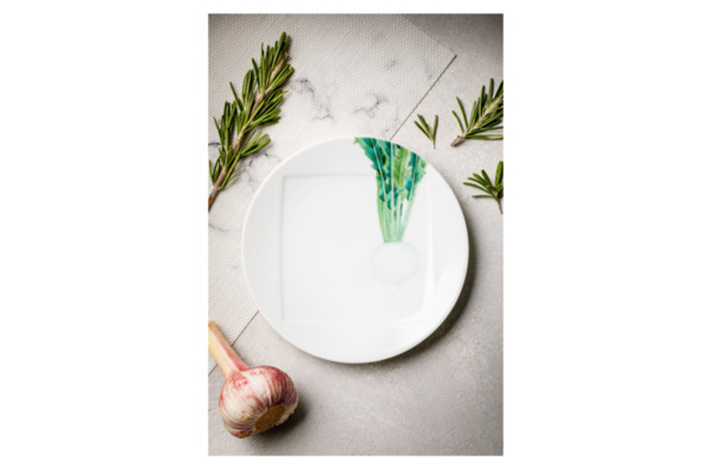 Тарелка десертная 16см Noritake Овощной букет Редька