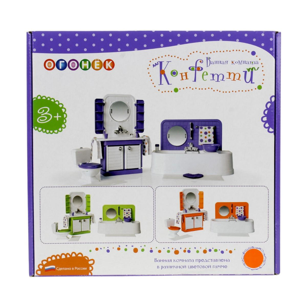 Ванна комната "Конфетти" (Огонек)