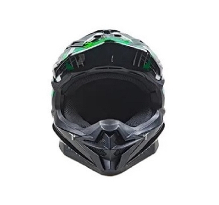 Шлем кроссовый AiM JK803S Green/Black, XL