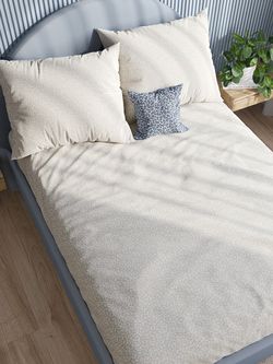 Постельное белье  перкаль Сказка "Узор" 2-спальное  Наволочка 50x70 см 2 шт  Простынь  240x215 см  Пододеяльник 175x215 см