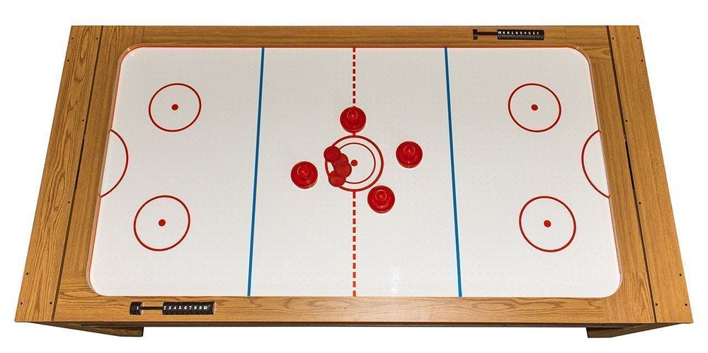 Cтол-трансформер «Twister» 3 в 1 (бильярд, аэрохоккей, настольный теннис, 217 х 108 х 81 см, дуб)