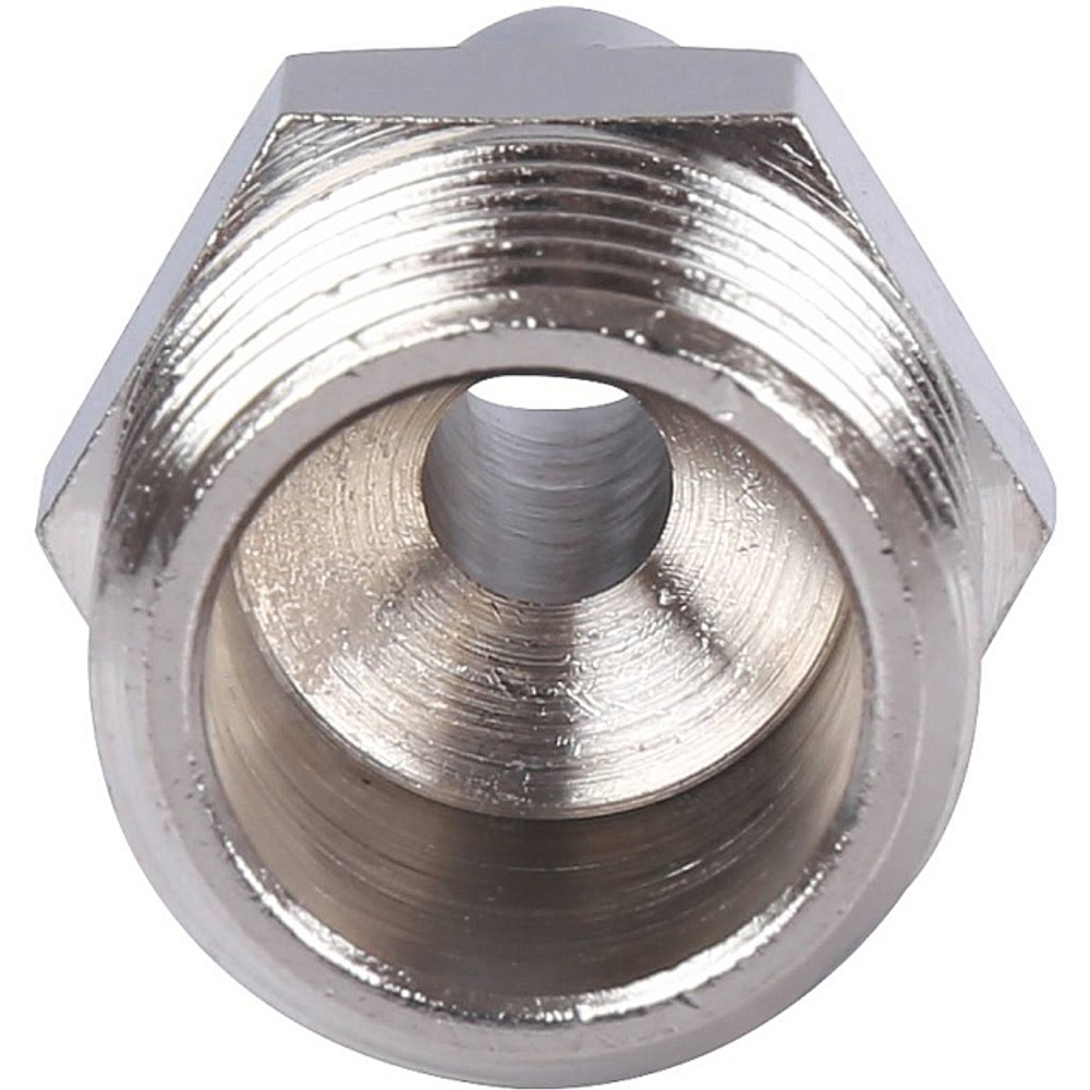 Штуцер с наружной резьбой STOUT SFT 0067 - 1/2" x 10 мм (латунь никелированная)