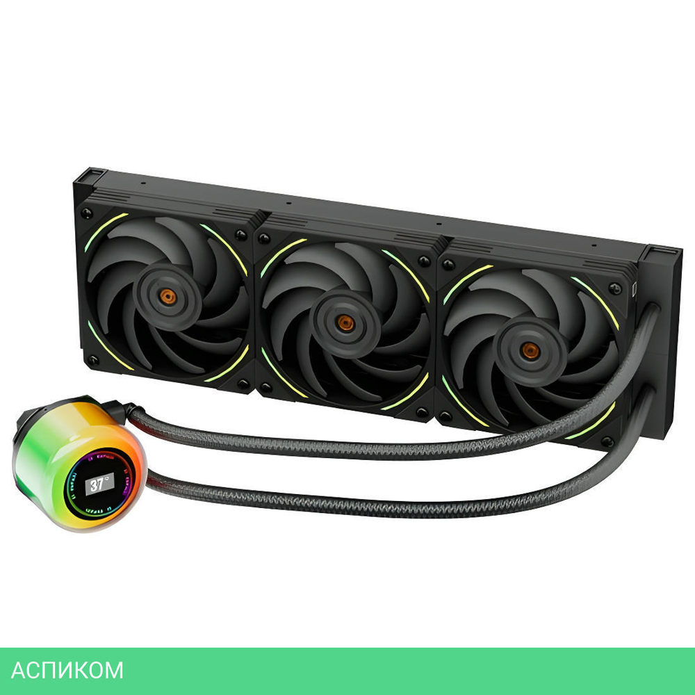 Система жидкостного охлаждения для процессора 1stPlayer CC 360 Black (CC-360-BK)