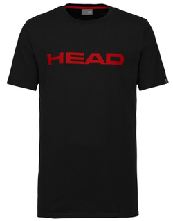 Футболка для мальчика теннисная Head Club Ivan T-Shirt JR - black/red