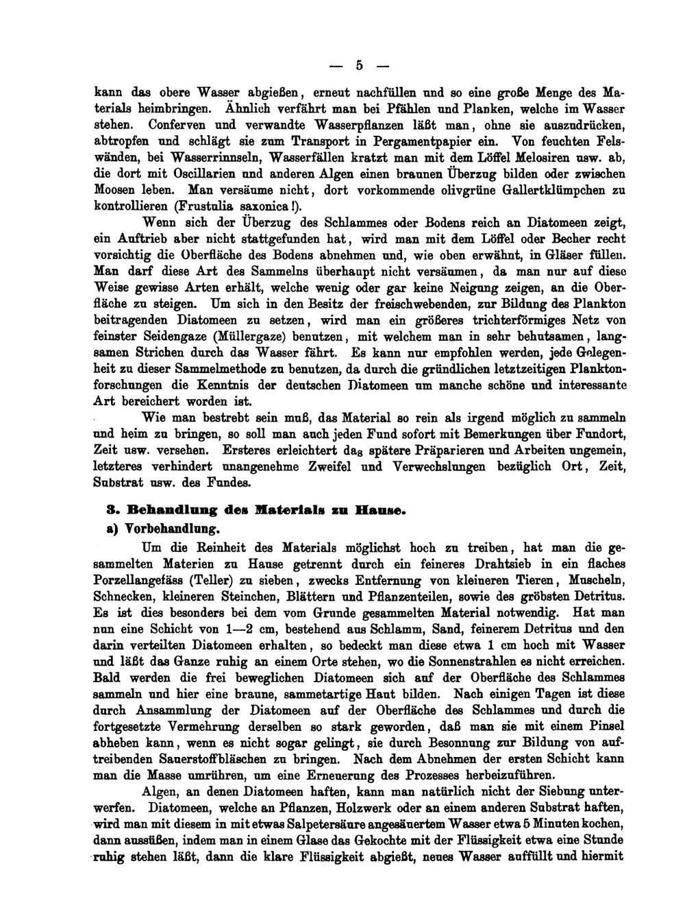 Die deutschen Diatomeen des Süsswassers und des Brackwassers | H. von Schönfeldt