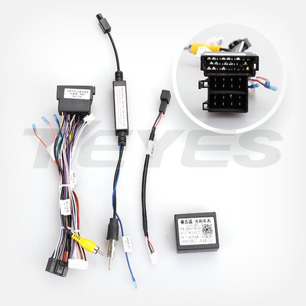 Комплект рамки с разъёмами 9" Geely Emgrand X7 2019-2021 - Car-Smart 9552