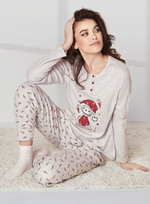 Комплект в новогоднем стиле Santa Claus (Размер: L) (Цвет: красный)