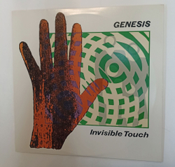 Винтажная виниловая пластинка LP Genesis Invisible Touch (USA 1986)