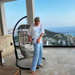 Брюки Смерч #4 Вельветовые Голубые