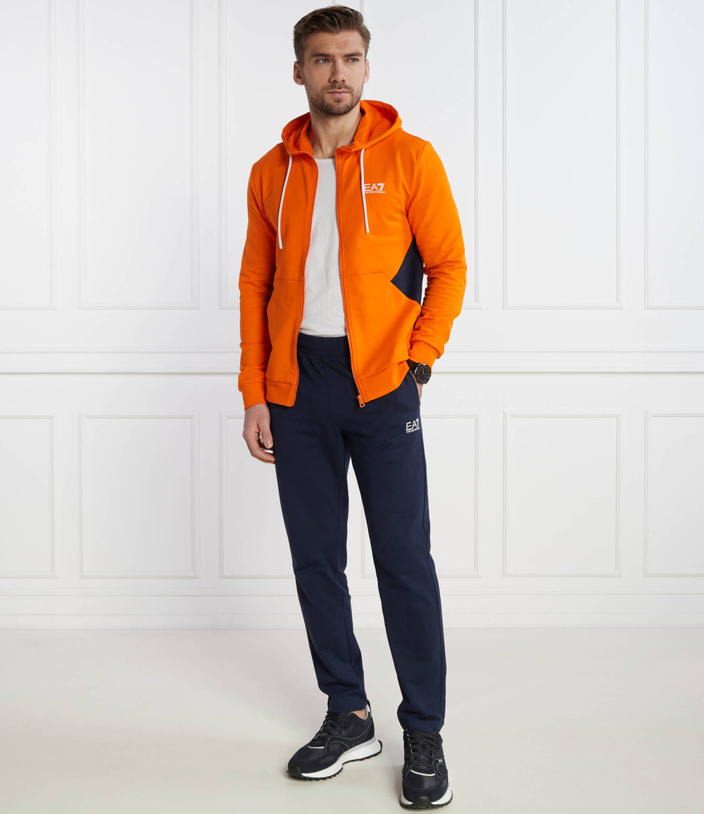 Спортивный костюм EA7 - оранжевый(3DPV52 PJ05Z)