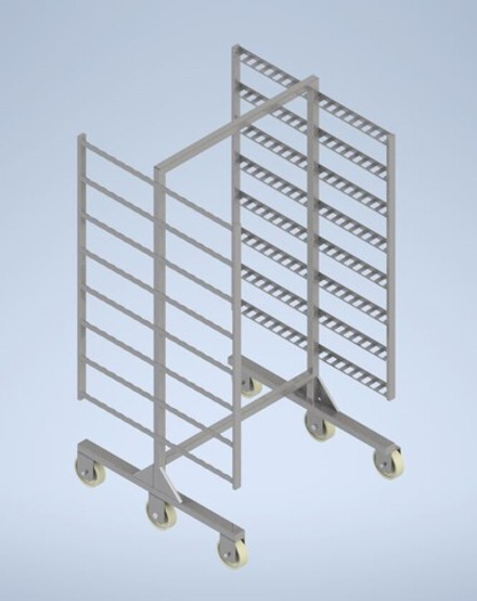 Рама колбасная H - 8 рядов