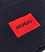 Хлопковая шапка Xaff 6 HUGO - темно-синий(50496011)