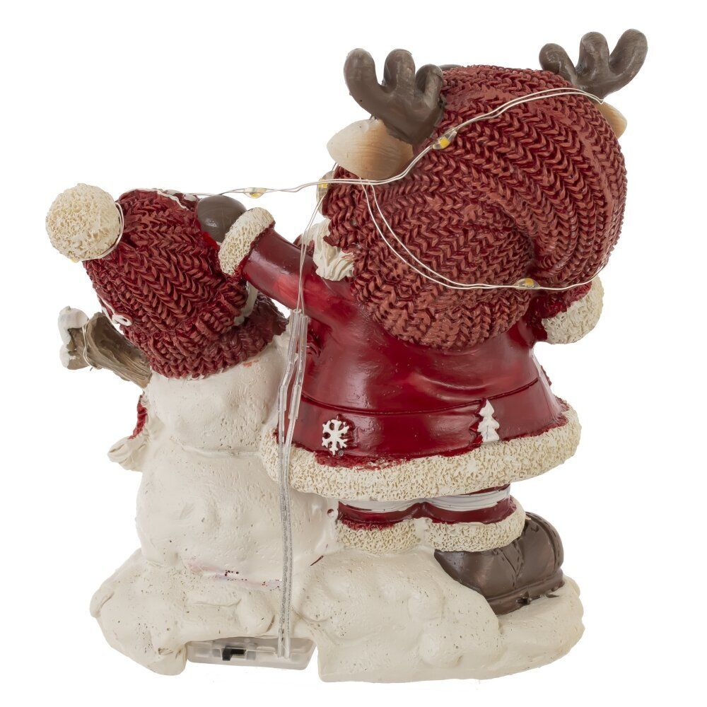 GAEM Фигурка декоративная "Дед Мороз", с подсветкой (3хLR44,н/п), L1, L11,5 W7 H13 см, 2в.