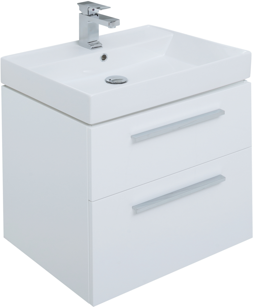 Мебель для ванной Aquanet Nova 60 белый (2 ящика)