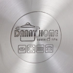 Набор посуды из нержавеющей стали EMMA 3 предмета (3 кастрюли 1,9л, 3,6л, 6,1л), DH12-3