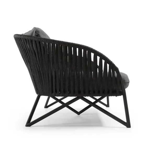 Уличный диван Branzie черный