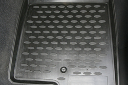 Коврики Standard, в салон JEEP Liberty, 2007-  4 шт. (полиуретан, чёрные) Element.NLC.24.02.210
