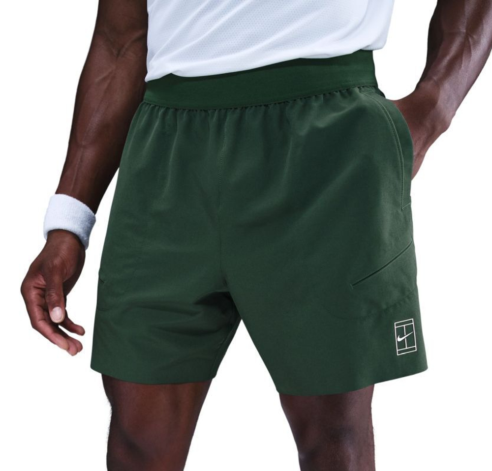 Теннисные шорты Nike Court Advantage Dri-Fit 6in - fir/white