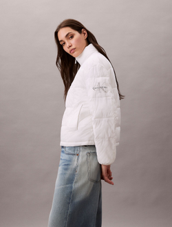 Утепленная куртка Calvin Klein Lightweight Puffer Jacket Snow White
