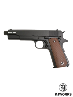 Пистолет KJW Colt M1911A1 TBC Gas GBB (1911-TBC.GAS). Black