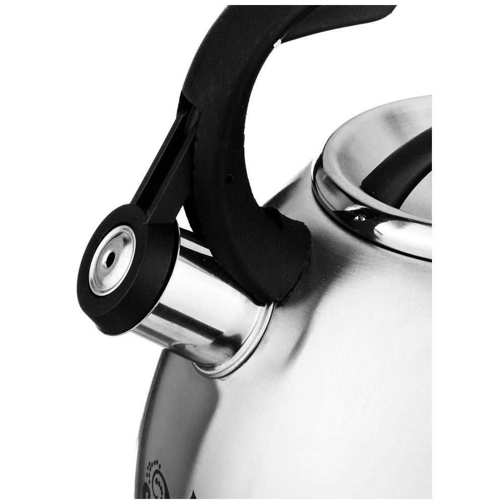 ЧАЙНИК AGNESS "CLASSIC" СО СВИСТКОМ 2,5 Л НЖС, ИНДУКЦИОН. ДНО (КОР=12ШТ.)