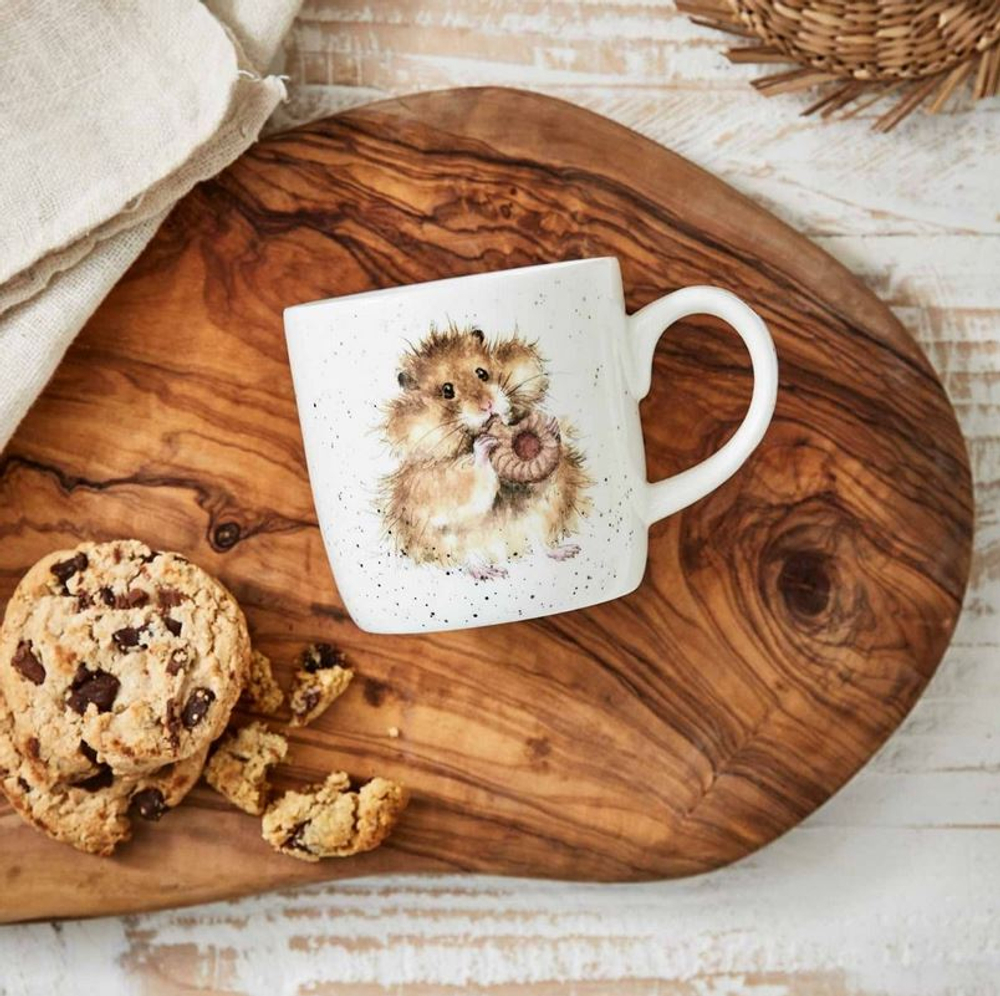 Royal Worcester Кружка для хомяка Wrendale Designs 310 мл Diet Starts Tomorrow MMOQ5629-XT