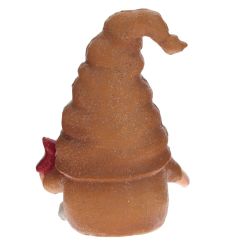 GAEM Фигурка декоративная с подсветкой "Пряничный Гном", L13 W8,5 H19,5 см, 2в. (LR44 2 шт)