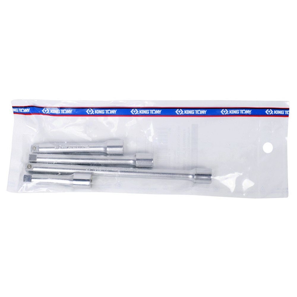 Набор удлинителей 1/2&quot;, 75, 125, 150, 250 мм, 4 предмета KING TONY 4104PR