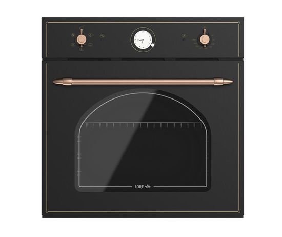 Электрический духовой шкаф LORE EO 5M-2G RTR черная