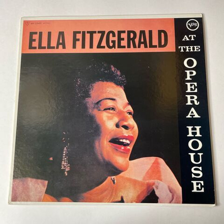 Винтажная виниловая пластинка LP Ella Fitzgerald Элла Фицджеральд At The Opera House (Japan 1976) (No Obi)