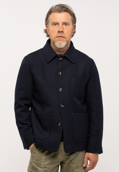 ЖАКЕТ ШЕРСТЯНОЙ С НАКЛАДНЫМИ КАРМАНАМИ